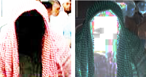حقيقة صورة رجل وجهه اسود في المسجد النبوي