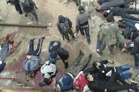 حقيقة صورة الإعدام الجماعي في حلب