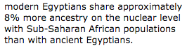حقيقة دراسة قالت ان المصريون الحاليون ليسوا فراعنة