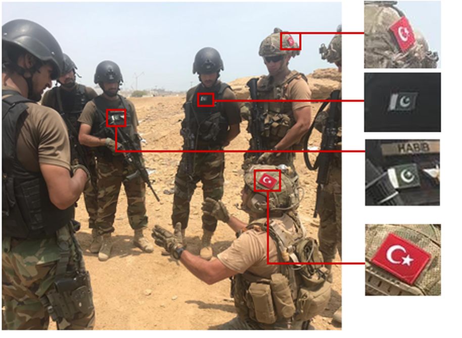 حقيقة صورة جندي تركي يركع أمام جندي سوري